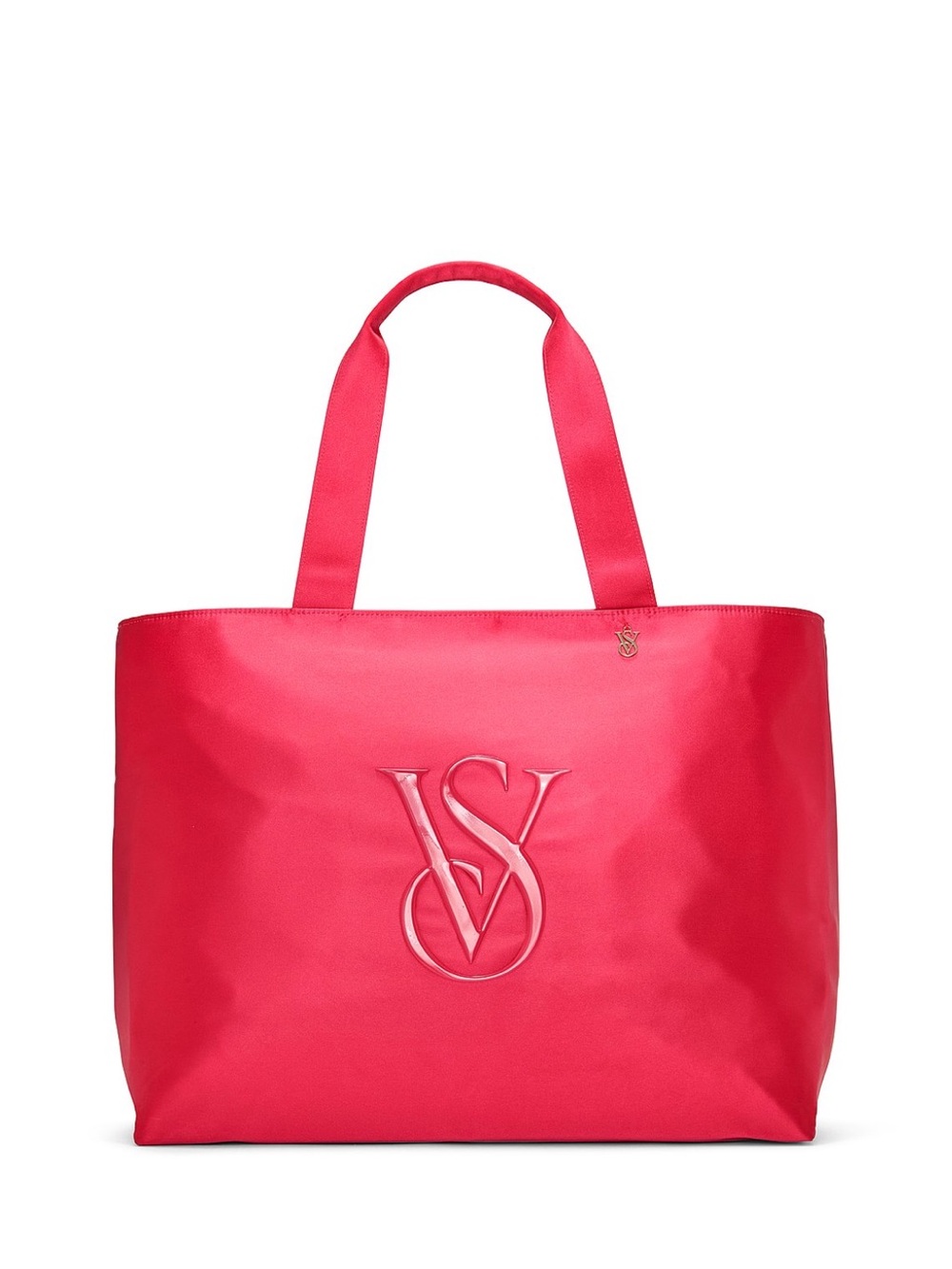 Victoria's Secret Hot Pink Nylon Logo Tote
